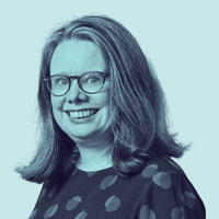 Portrait photograph of Claire Knowles, Acting Director of Library Services, University of Leeds