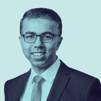 Portrait photograph of Masud Khokhar, Chief Digital and Information Officer, University of Leeds